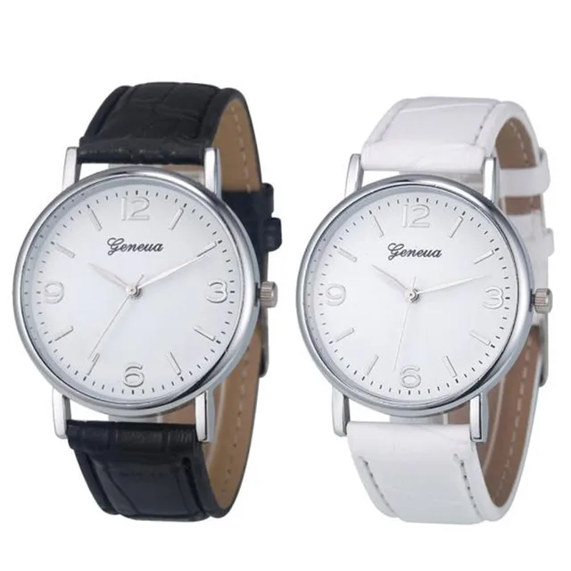 FR@ Durable Hot Selling Round Dial Business Fuax Leather Analog Quartz Unisex Lo FR@ Durable Hot Selling Round Dial Business Fuax Leather Analog Quartz Unisex Lo