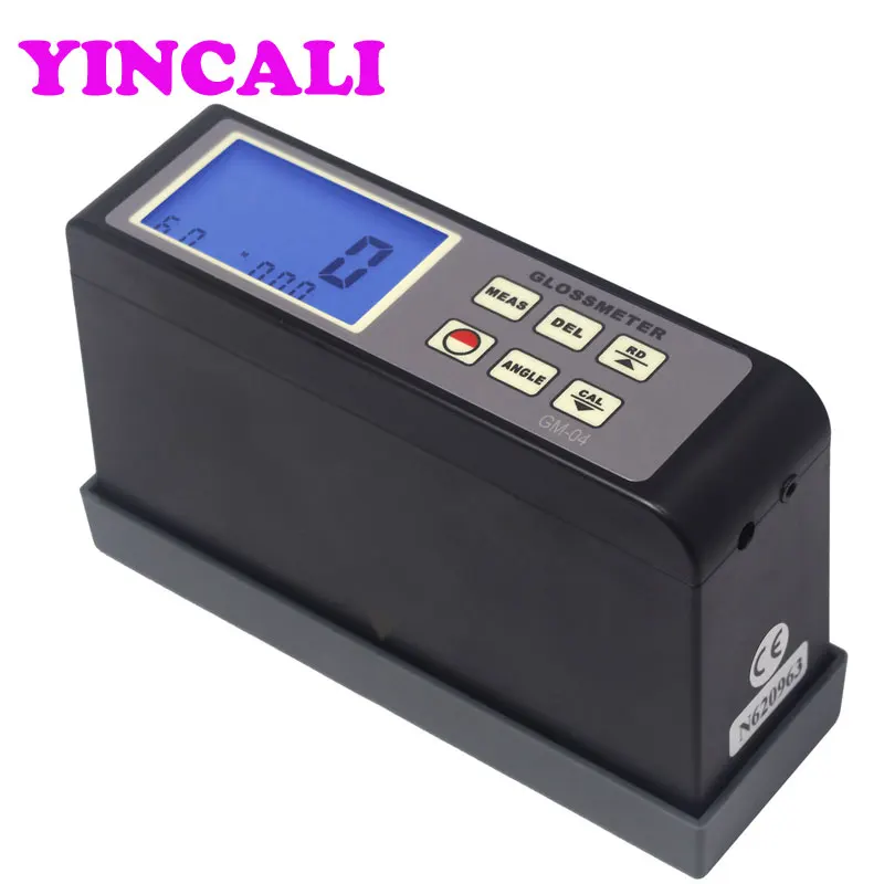 

Digital Gloss Meter (Integral Type) GM-04 Automatic calibration Glossmeter 45 degree LCD Display Measure range 0.1 ~ 200GU