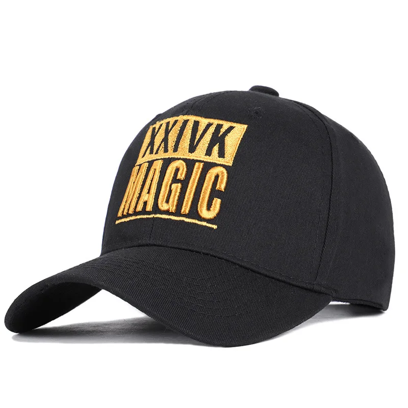 

2019 Spring New 24k Magic XXIV Baseball Cap Mars Brother Same Style Black White 2 Color Hot Sale