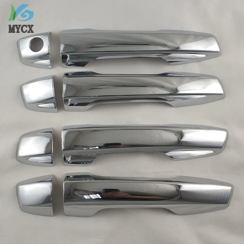 

Хромированная крышка дверной ручки для Mitsubishi xpander 2017 2018-2020 ABS, ручки для стайлинга автомобиля, Внешние детали, аксессуары для xpander