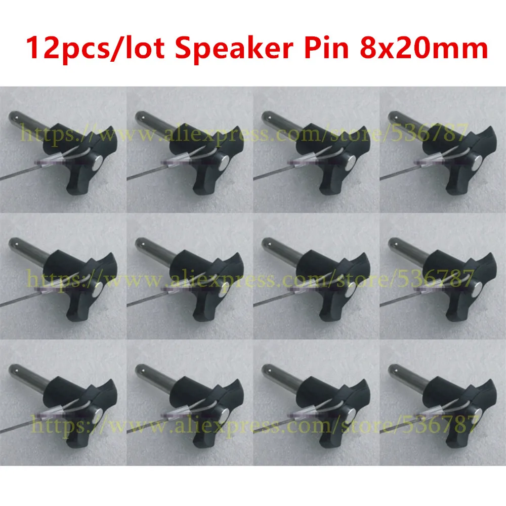 

12pcs/lot S0820 8x20mm Line Array Speaker Accessories Pin Professional Audio For Subwoofer DJ Mixer Console Portable Woofer