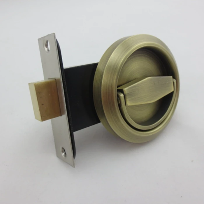 Imported stainless steel bronze ring round handle concealed handle with