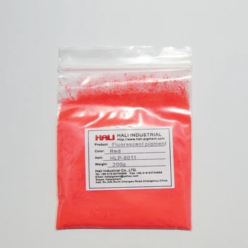 

sell fluorescent pigment, bright red color powders, neon colors, fluorescent powder,1lot=200gram HLP-8011 red, free shipping