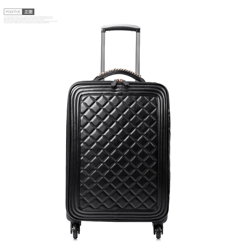 

Suitcase trolley luggage female16 20 24universal wheels of the box male fashion luggage travel bag,euro fashion black bag