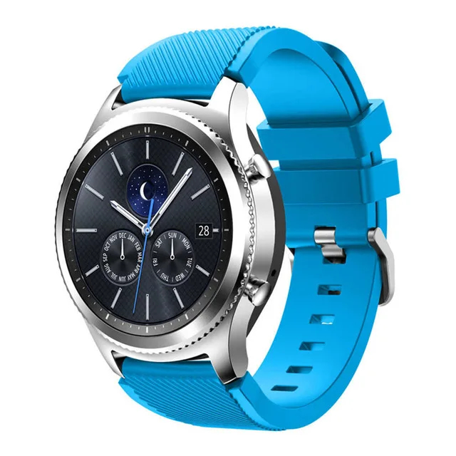 22 мм ремешок для часов Galaxy watch 46 мм активный samsung gear S3 ремешок huawei watch GT Ремешок Браслет «Умные» часы