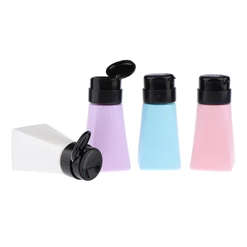 

4pcs Portable Plastic Travel Bottles Set (230ML, Pink+Purple+Blue+White)