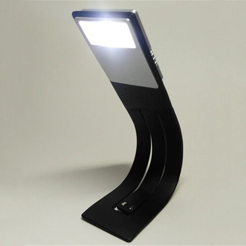 Перезаряжаемый светодиодный книжный светильник s заряжаемый плоский светодиодный USB зарядка складной изгиб регулируемый светильник для чтения ночной Светильник