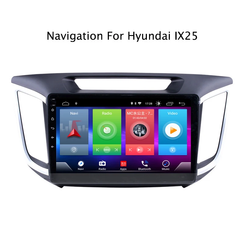 Discount Car Android 8.1 Multimedia Player for HYUNDAI Creta IX25 2015 GPS Navigation Device USB bluetooth steering wheel control support 0 Discount Car Android 8.1 Multimedia Player for HYUNDAI Creta IX25 2015 GPS Navigation Device USB bluetooth steering wheel control support 0