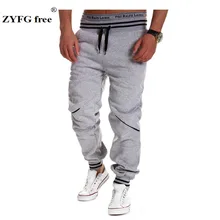 Для мужчин s джоггеры брюки стиль четыре сезона можно носить мужской бренд мужские популярные штаны шаровары Твердые jogger Pantalones XXL