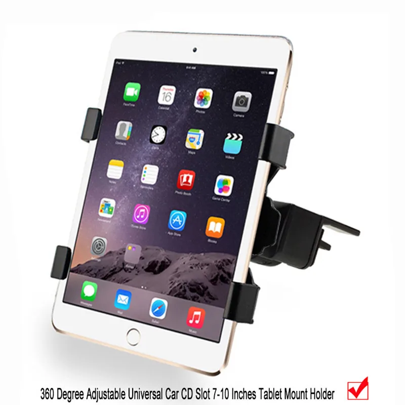 Держатель для планшета ipad держатель soporte coche Auto CD подставка 7 11 дюймов