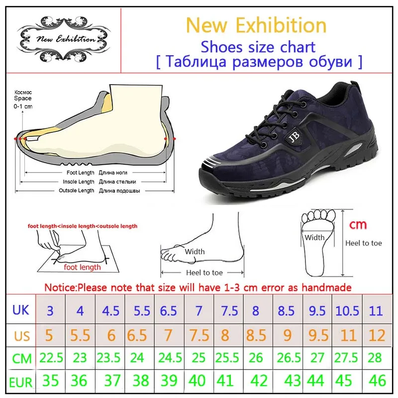 Новая выставочная модная защитная обувь; мужские уличные ботинки со стальным носком, с защитой от проколов; легкая и дышащая повседневная Рабочая обувь