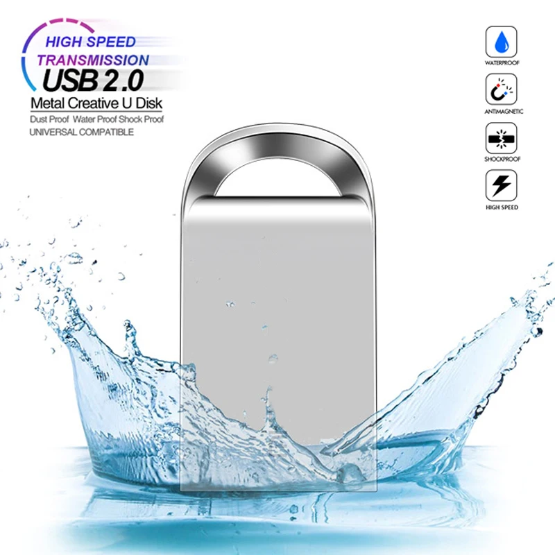 

Newest Super MINI Pendrive 64GB Usb Flash Drive 32GB USB2.0 Pendrive 16GB 8GB Stick Drive 128GB With Gift Key Ring U Disk