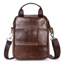 BULLCAPTAIN Для мужчин первый слой из воловьей кожи талии Сумка Высокое качество из натуральной кожи ремень крюк поясная сумка Курьерские сумки