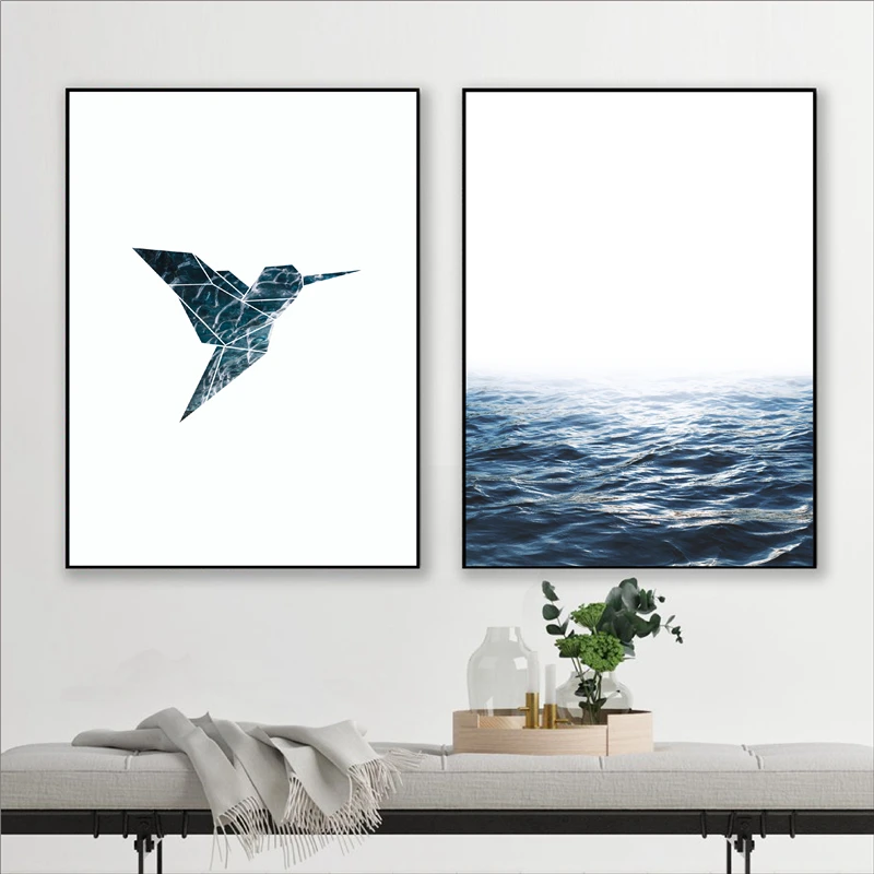 Blue-Ocean-Art-Canvas-Painting-Sea-Waves-Wall-Pictures-For-Home-Nordic-Seascape-Decoracion-Geometric-Artwork (2)