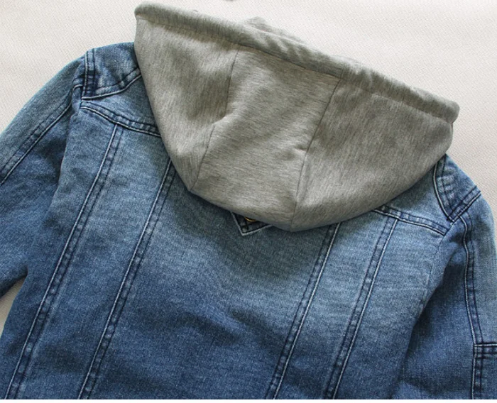 Новинка, джинсовое пальто, мужской модный джинсовый костюм со съемным капюшоном, Мужская джинсовая куртка, джинсовая куртка, джинсы, размер M-5XL