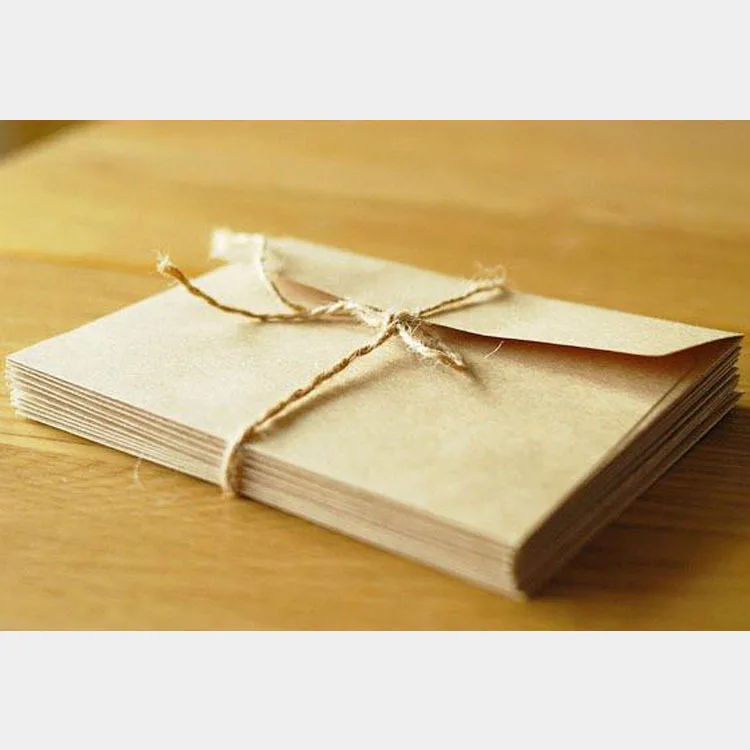 16x11CM 50PCS/lot western style Vintage Kraft paper envelope wedding