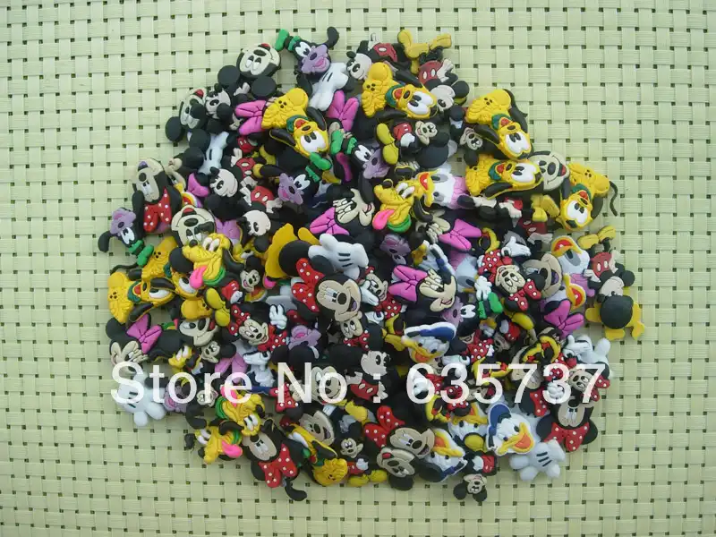 minnie mouse croc charms