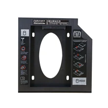 DM HDD Caddy DW95 9,5 мм Пластик Optibay SATA 3,0 коробка для жесткого диска корпус DVD адаптер 2,5 SSD 2 ТБ для ноутбука CD-ROM