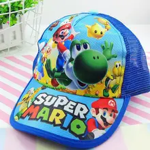 1 шт. мультфильм Супер Марио модная шляпа от солнца Марио Повседневная Косплей детская бейсбольная кепка вечерние подарки