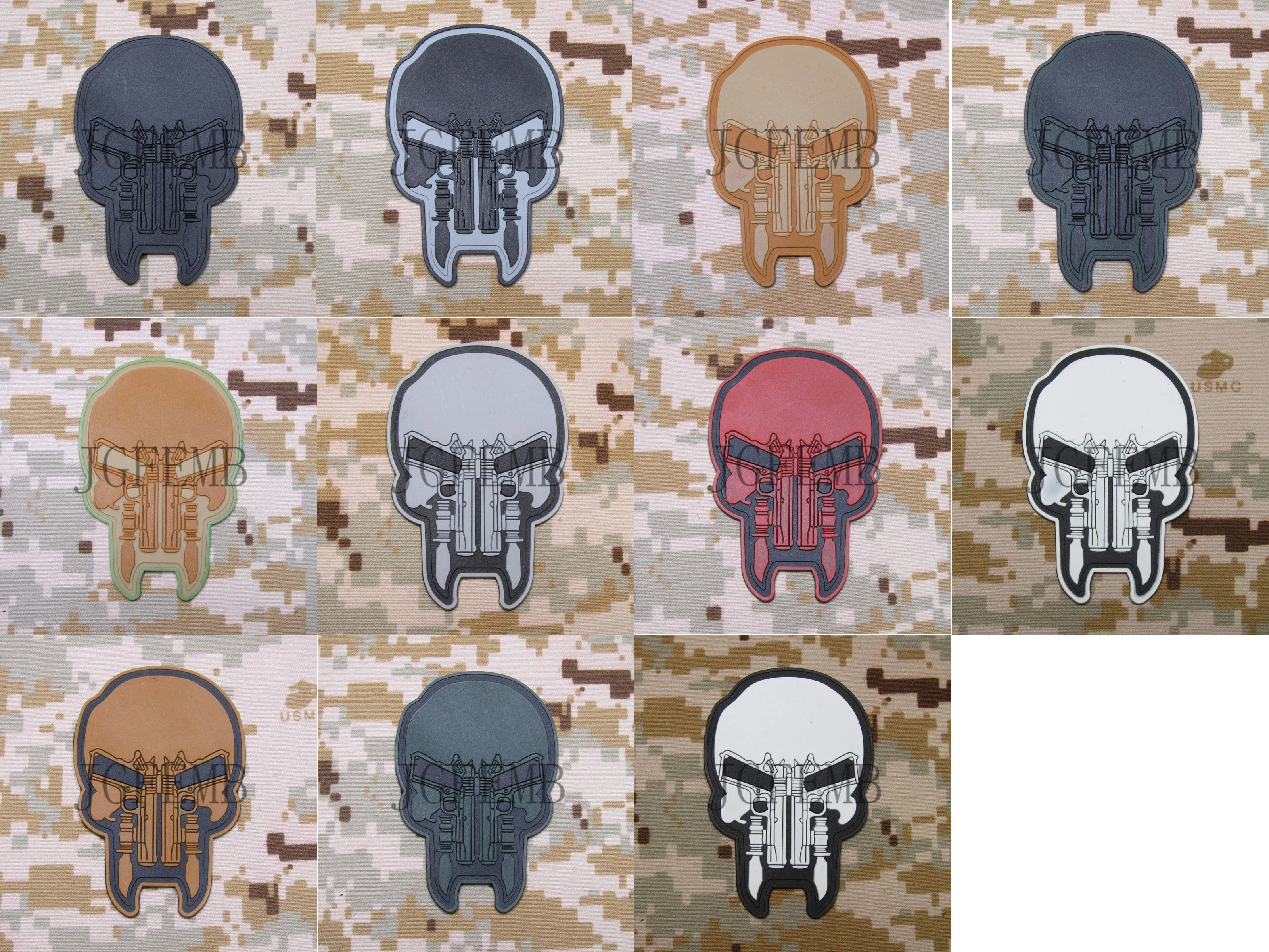 Gun America SEAL TEAM Skull Military 3D PVC patch | Дом и сад