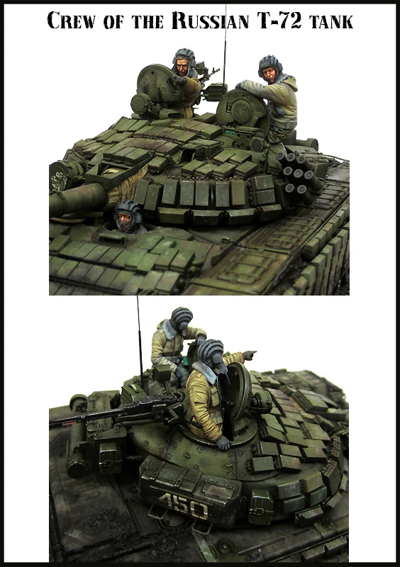 Коллекция 1/35 года модель модельная фигурка из смолы Kit с разобранным