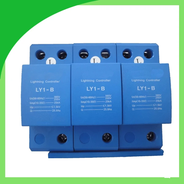 

Ly1-B (10/350) 25ka 3pole AC Power Surge Protection Device with Best Supply