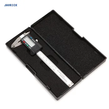 

JAVRICK 100mm LCD Electronic Digital Gauge Stainless Steel Vernier Caliper Micrometer