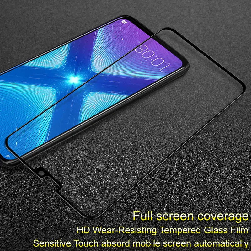 Imak полный экран AB Клей Pro + версия закаленное стекло для Huawei Honor 8X Max Nova 4 V20 Защитная