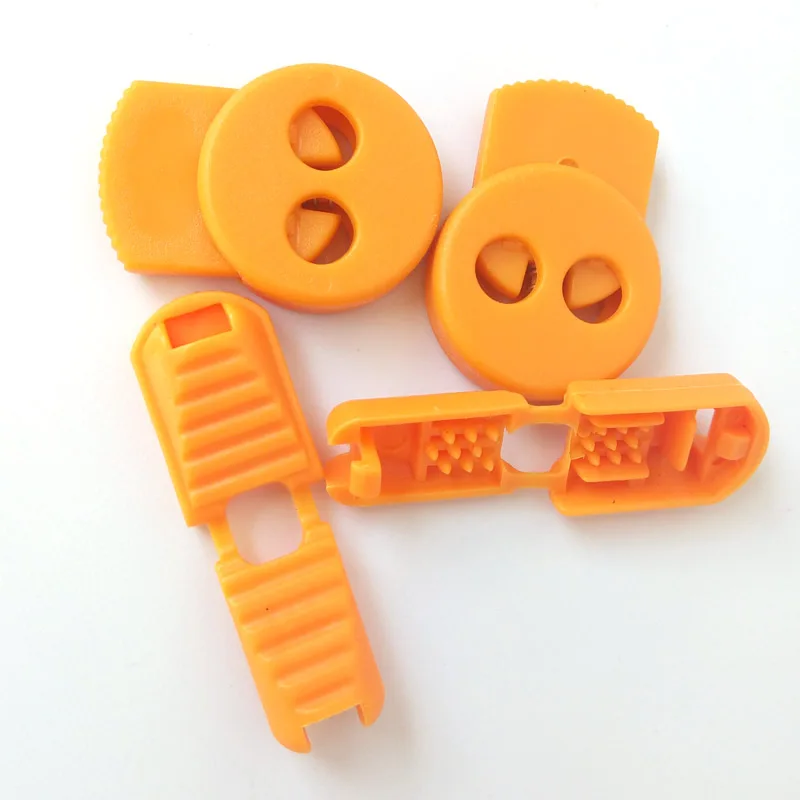 JUP1-50 Sets Orange Yellow Buckle Elastic Shoes Buckles Hole Plastic Stopper Toggle Clip Apparel Shoelaces Sportswear Accessorie JUP1-50 Sets Orange Yellow Buckle Elastic Shoes Buckles Hole Plastic Stopper Toggle Clip Apparel Shoelaces Sportswear Accessorie
