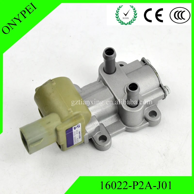 Клапан управления холостым воздухом 16022 P2A J01 для Honda 96 00 Civic Del Sol 97 1 6l L4 16022P2AJ01|valve
