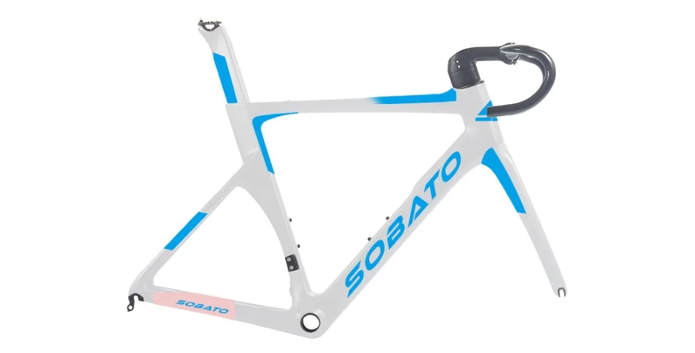 

Sobato Bicycle Frames 700C Carbon Di2 QR/12x100/15x100 Thru axle Disc Brake Bicycle Road Frameset