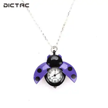 

Beetle Ladybug Fob Watch Beetle Watch Fashion Jewelry Pocket Watch Necklace Chain Gifts