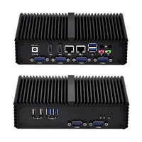Qotom Mini PC Fanless Q350P with  Core i5-4200U Processor ,RS485 VGA Option ,WIFI,3G/4G KIOSK IPC 1