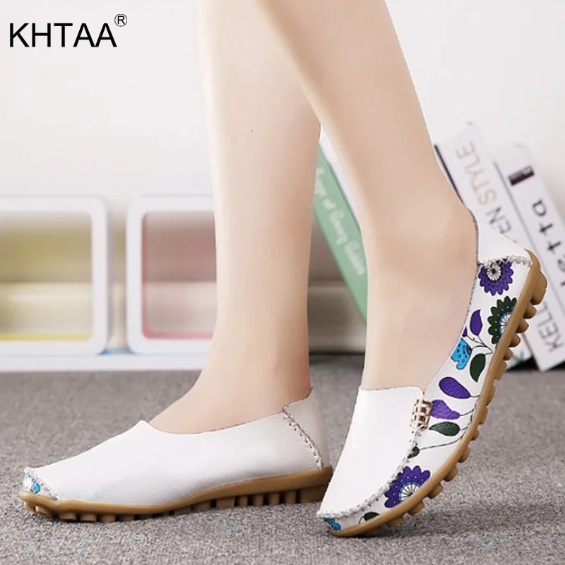 2019 Spring Women Flats Slip On Loafers Sewing Print Soft Leather Casual Shoes Female Shallow Ballet Shoes Comfortable Ladies: Cheap Women's Flats, Buy Directly from China Suppliers:2019 Spring Women Flats Slip On Loafers Sewing Print Soft Leather Casual Shoes Female Shallow Ballet Shoes Comfortable Ladies
Enjoy ✓Free Shipping Worldwide! ✓Limited Time Sale ✓Easy Return. Brand Name: KHTAA Model Number: HFD7248 Season: Spring/Autumn Occasion: Casual Upper Material: Split Leather Insole Material: PU Department Name: Adult Item Type: Flats Pattern Type: Solid Closure Type: Slip-On Toe Shape: Round Toe Flats Type: Loafers Fashion Element: Flower Outsole Material: Rubber Lining Material: PU Fit: Fits true to size, take your normal size size: 35, 36, 37, 38, 39, 40, 41, 42 color: Beige,dark blue,Orange,white season: spring, autumn Gender: Adult, Women, Woman, Lady, Ladies,Female platform: 2cm 