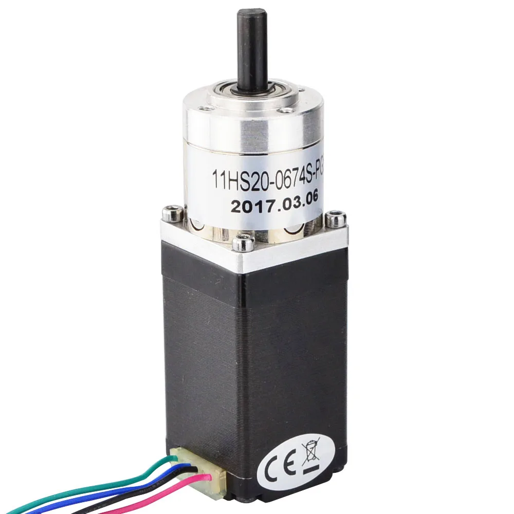 

5:1 Planetary Gearbox Nema 11 Gear Stepper Motor 0.67A for DIY CNC Robot 3D Printer