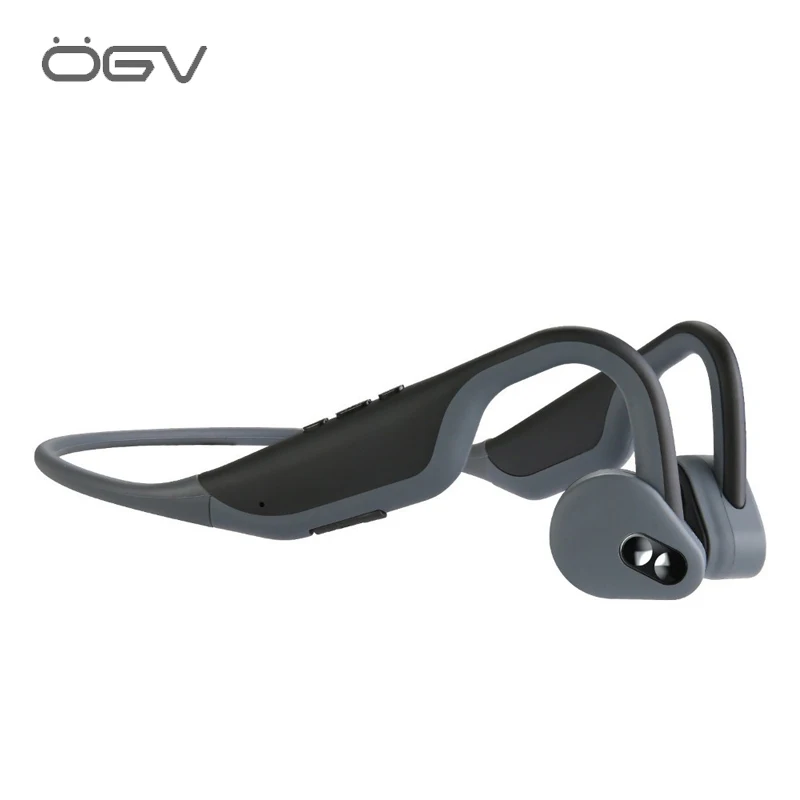 

Direct Sell BH128 Bone Conduction Wireless Bluetooth Headset Bluetooth 4.1 Waterproof Neck-strap NFC Earphone Handsfree IOS