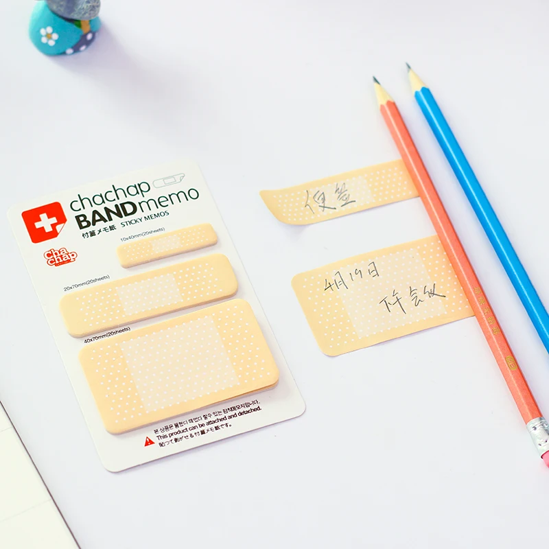 

60 pcs/Lot Band sticky memos pad Novelty post it stickers Scrapbooking Stationery office planner tools School supplies FM432