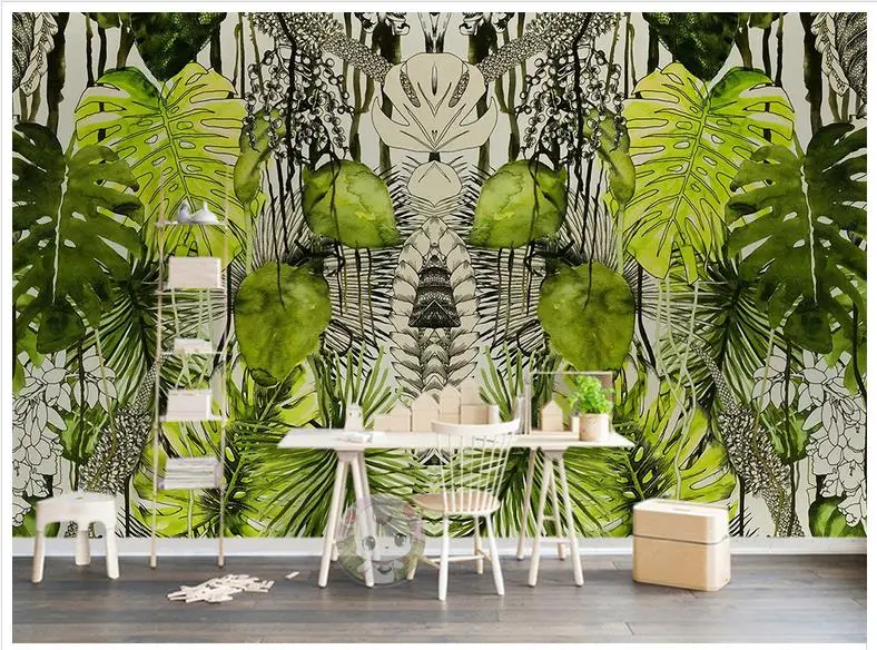 Us 12 21 45 Off Wall Murals Wallpaper Custom Picture Mural Paper Simple Tropical Plant Turtle Leaf Background Decor In Us 12 21 45 Off Wall Murals Wallpaper Custom Picture Mural Paper Simple Tropical Plant Turtle Leaf Background Decor In