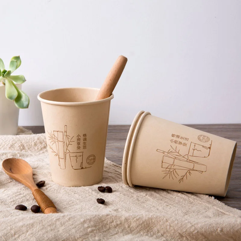 Disposable Biodegradable Bamboo Fiber Cups Set BienBamboo