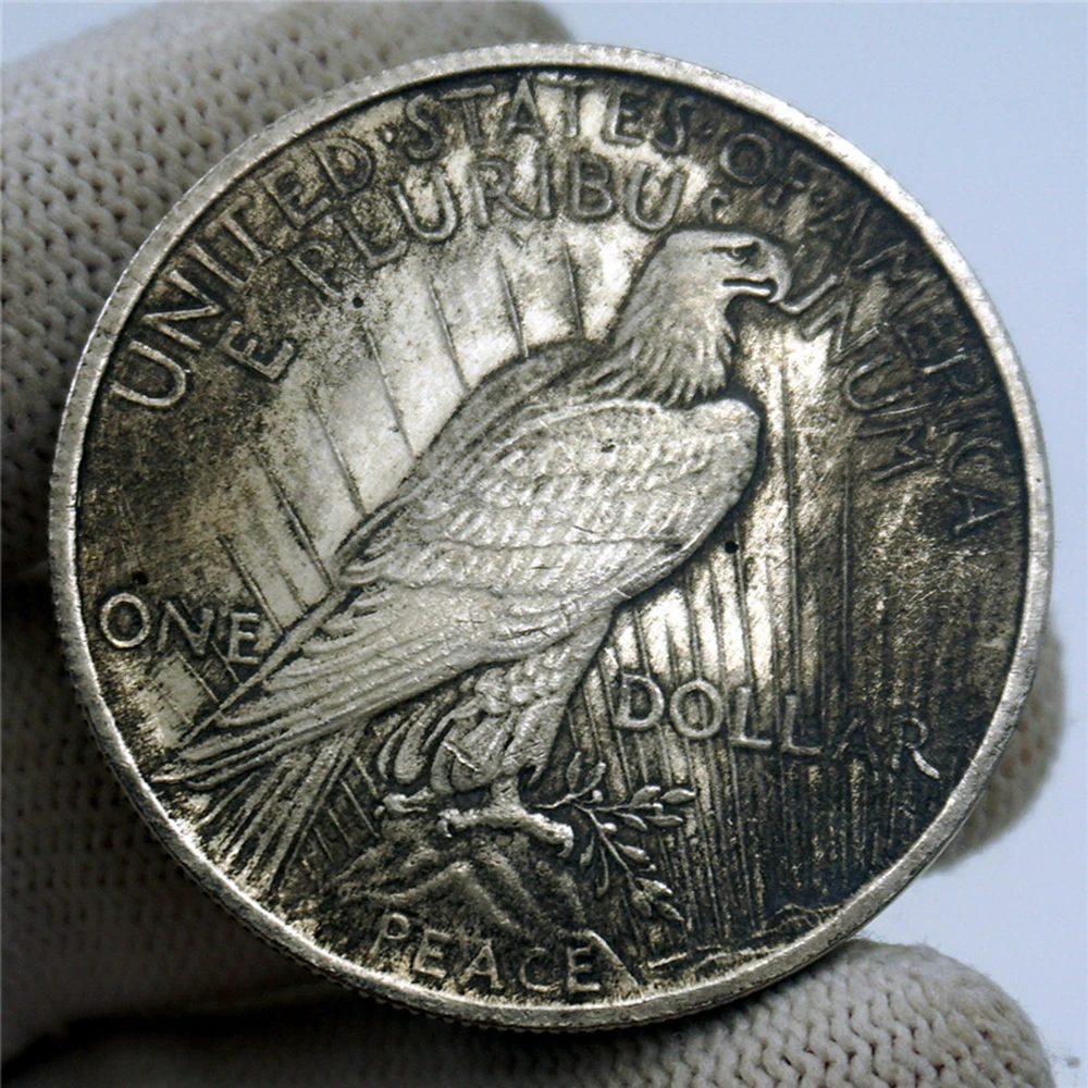 Новая серебряная статуя свобода, Юбилейный круглый коллектор коллекция монет подарки Ретро