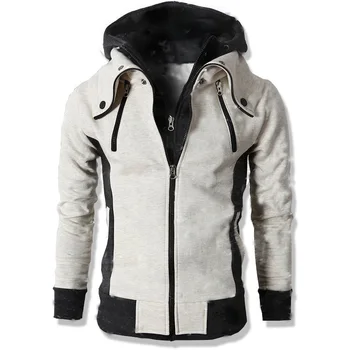 

2017 New Fashion Brand Hoodies Men Casual Sportswear Male Hoody Zipper Long Sleeve Sweatshirt Jacket European size