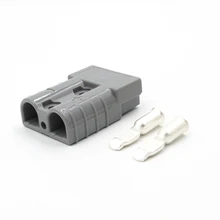 Штекерный соединитель SH50 серого цвета 600 В 50 А двухполюсный 6awg 8awg