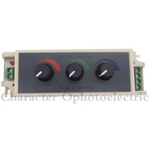 1 шт. DC12-24V 3А rgb контроллер 3 канала RGB led диммер контроллер для светодиодной ленты 3528 5050