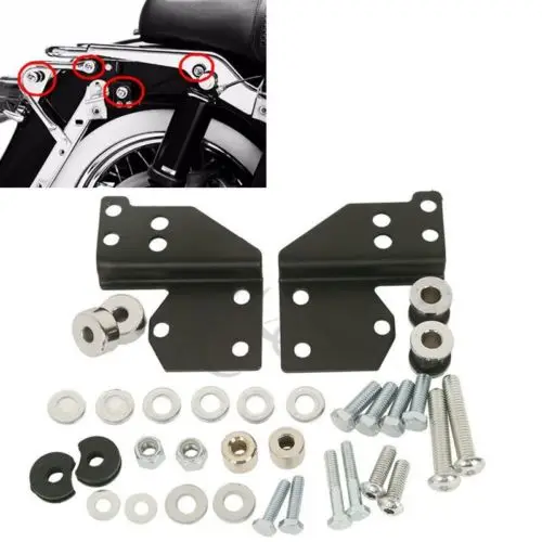 Replacement Parts for Front Docking Hardware Kit for 1997-2008 Harley Davidson Touring Models