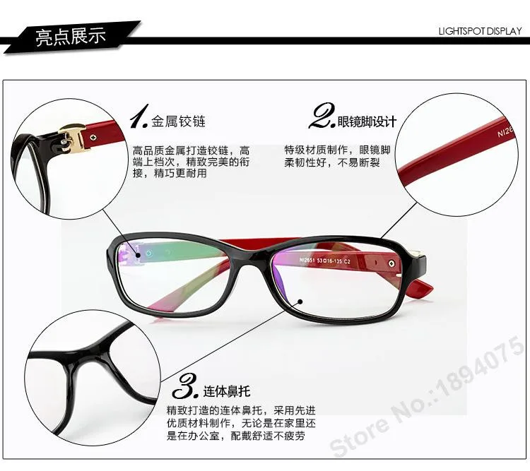 Прескрипция наполнения очки для близоруких женщин оправы оптики по рецепту очки оправы близорукость очки JCB070