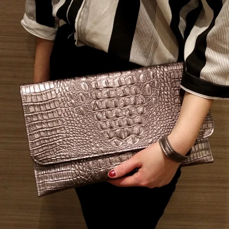 TOPHIGH Red Crocodile Pattern Messenger Bag For Women 2021 Evening Bag Yellow Leather Handbag White Shop Online Top Handtasche 