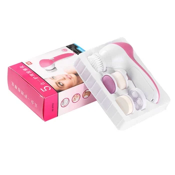 

Facial Cleansing Brush and Massager with 5 Brush Heads for Exfoliating Removing Blackhead Health99