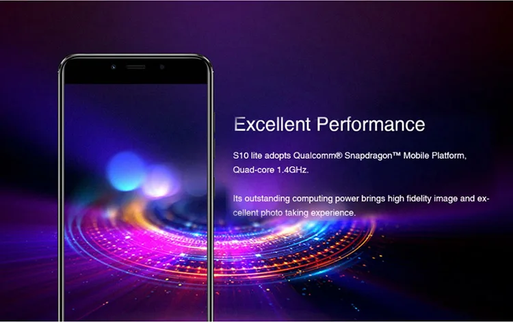 GIONEE S10 LITE 4GB RAM 32GB ROM Qualcomm Snapdragon 427 1.4GHz Quad Core 5.2 Inch HD Screen Android 7.1 4G LTE Smartphone