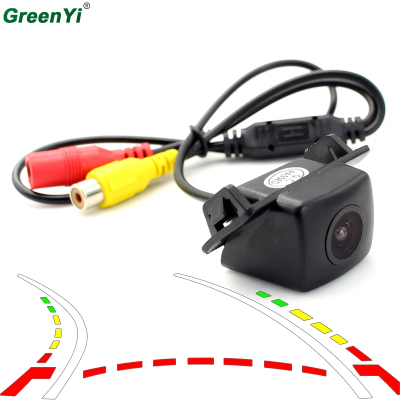 

Car Dynamic Trajectory Reverse Backup Rear View Camera For Toyota Camry Prius Vehicle Tracks Line Parking Camera