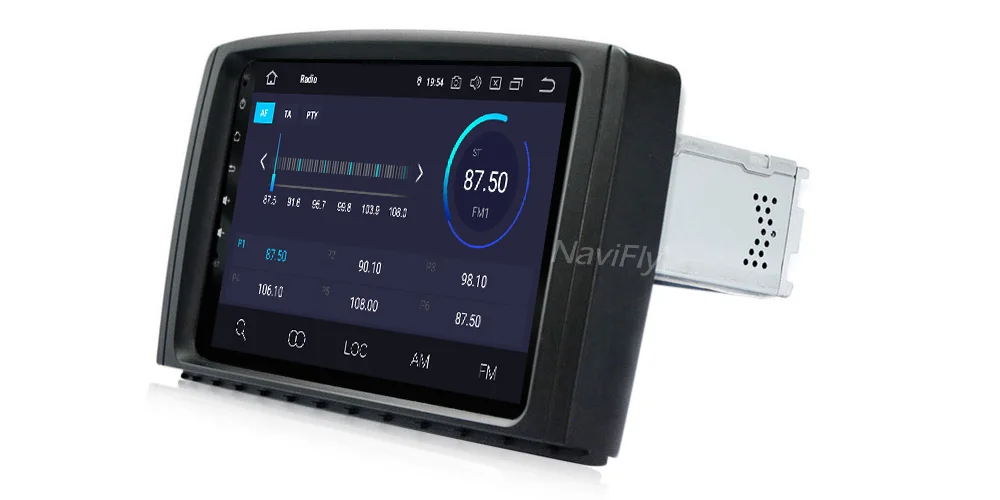 Cheap 9" IPS DSP Quad Core  Android 9.0 Car GPS Stereo Radio Multimedia for Mercedes Benz R Class W251 R280 R300 R320 R350 car RDS BT 23